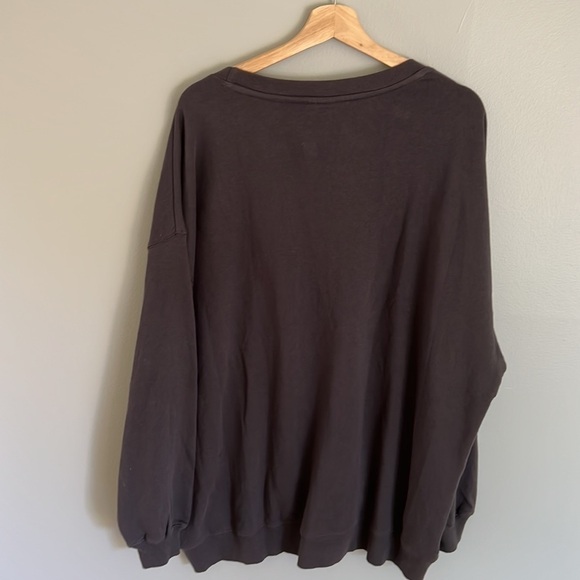 NWT PURE VIDA WOMENS SUN CHASER OVERSIZED CREW FLEECE 3XL - Picture 6 of 12